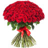 Букет из 101 красной розы (60 см)